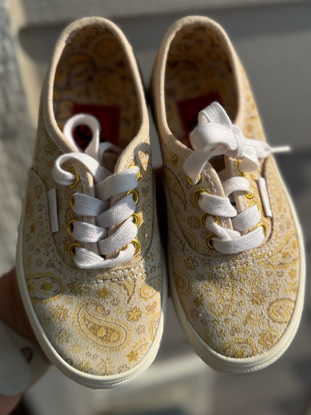 Vans Kids Paisley Canvas Sneakers